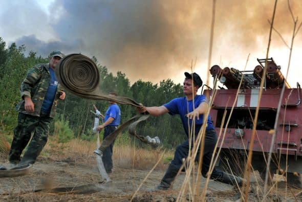 Debido a la ola de calor, el verano no fue del todo disfrutable para los rusos. Sufrieron con los incendios incontenibles y padecieron sus consecuencias.