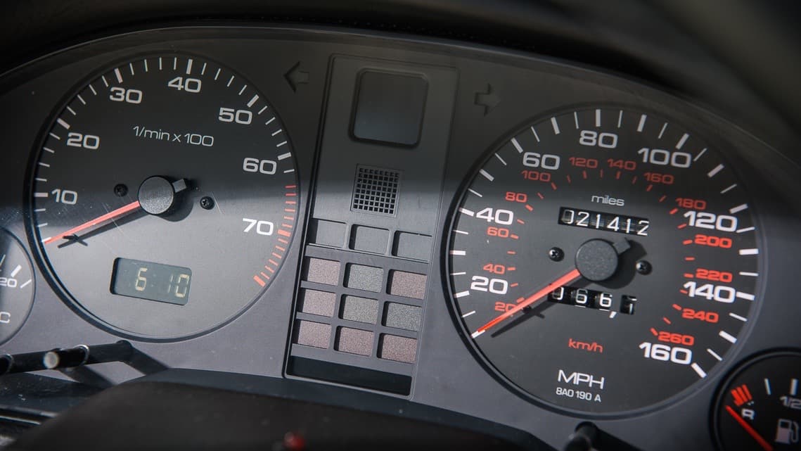 Afortunadamente, los sucesivos dueños del Audi de 'Lady Di' conscientes del origen del vehículo lo han mantenido en excelente estado. El auto ha acumulado solo un poco más de 21,000 millas en los últimos 23 años.