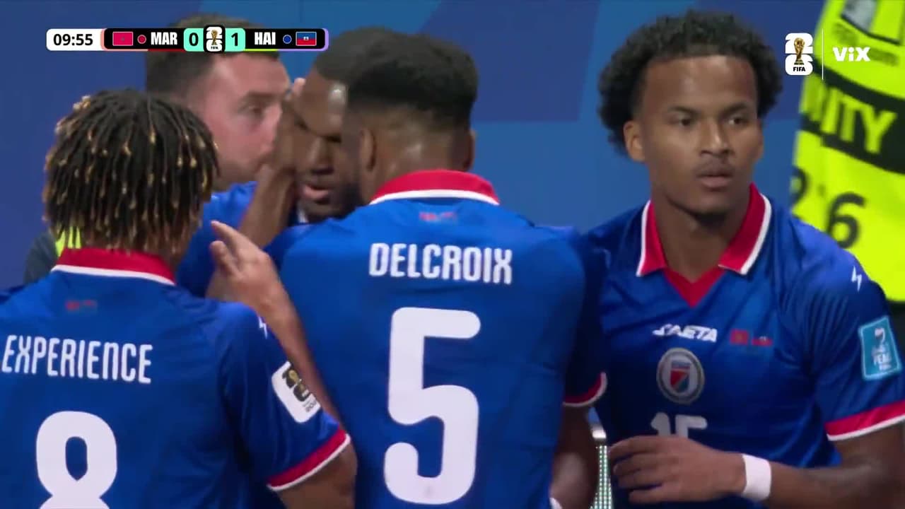 ¡Gool de Haití! Los caribeños abren el marcador con gran toque de Lenny Joseph