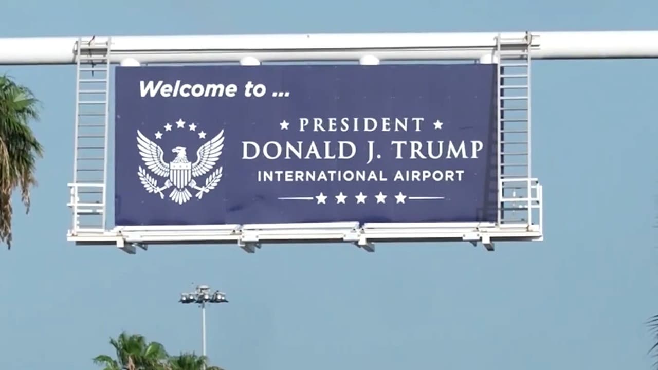 ¿Conoces el nuevo nombre del Aeropuerto de Palm Beach? Fue renombrado en honor a Donald Trump