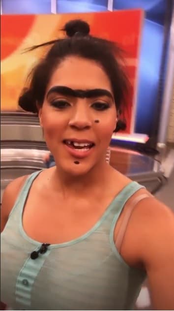 Mela La Melaza también le envió una felicitación muy peculiar a la dominicana: "Por lo menos por hoy te voy a dejar brillar sin que seas mi sombra, dale un besos a Francesco donde a él le gusta".