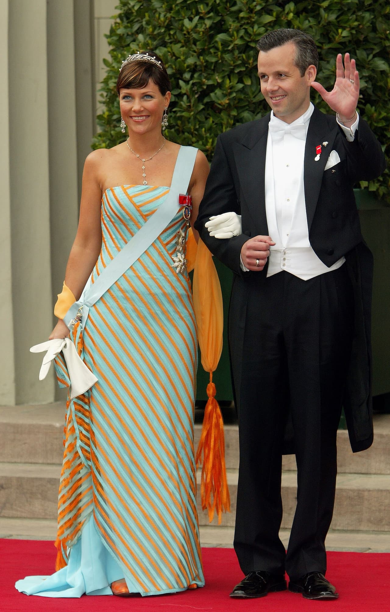 En diciembre del 2017, el exesposo de la princesa denunció al actor estadounidense Kevin Spacey por 
<b>conducta sexual impropia</b> durante un evento en el marco del Premio Nobel de la Paz de 2007.