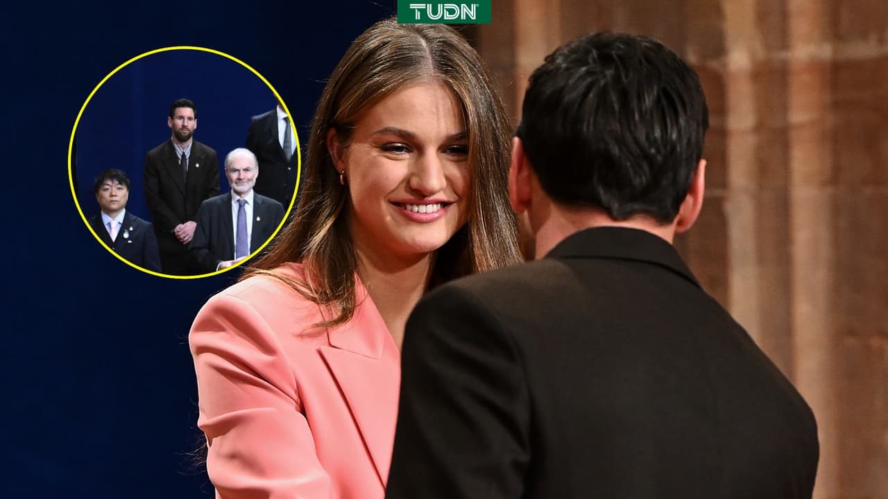 Lionel Messi recibe el premio Princesa de Asturias 