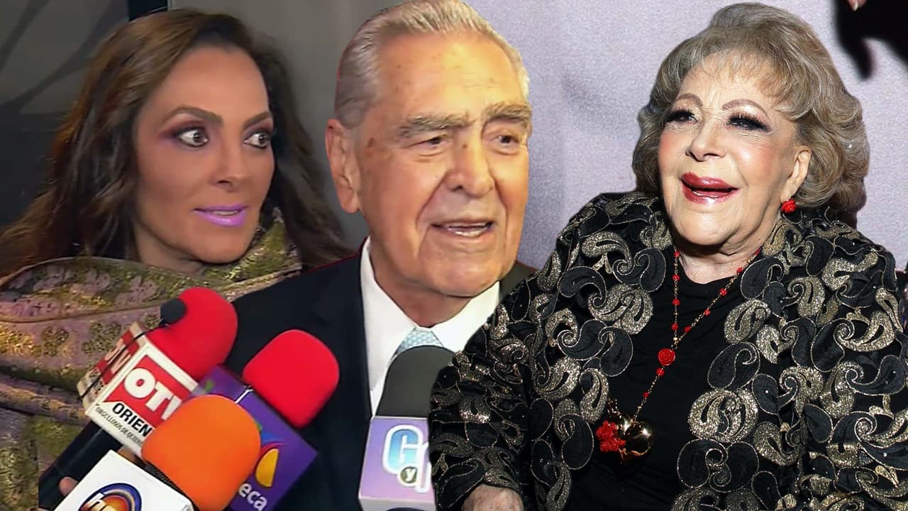 Hija de Eric del Castillo le reclama frente a cámaras a su papá por decir que Silvia Pinal "estaba riquísima"