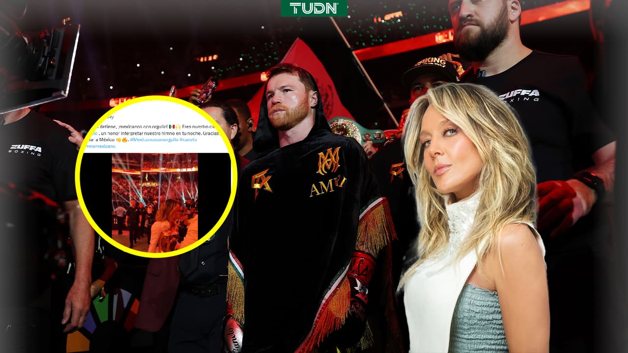 Cantante alza la voz tras presentación cancelada en pelea de Canelo