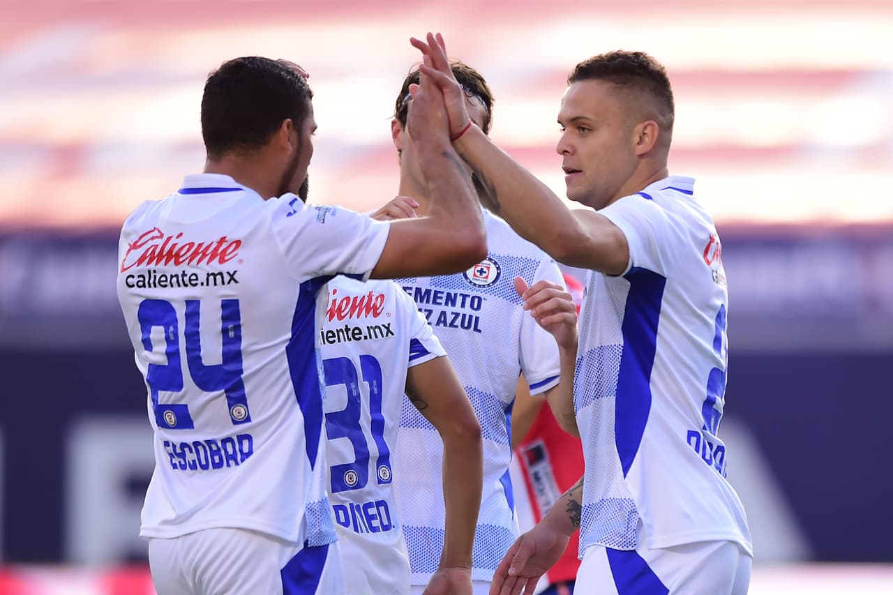 Con doblete del Cabecita Rodríguez y gol de Santiago jiménez, la Máquina se impone 1-3 al Atlético San Luis y toman el liderato en el Guard1anes 2020.