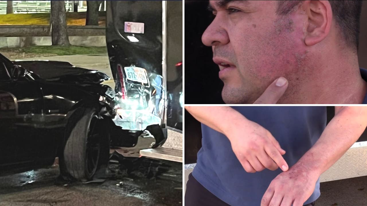 Cocineros sufren quemaduras al ser chocado su camión de tacos en Dallas