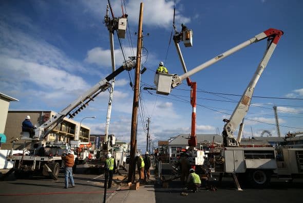 Las labores de recuperación en las zonas de EEUU que resultaron afectadas por 'Sandy', entre ellas Jersey Shore y varios puntos de Nueva York, continúan.