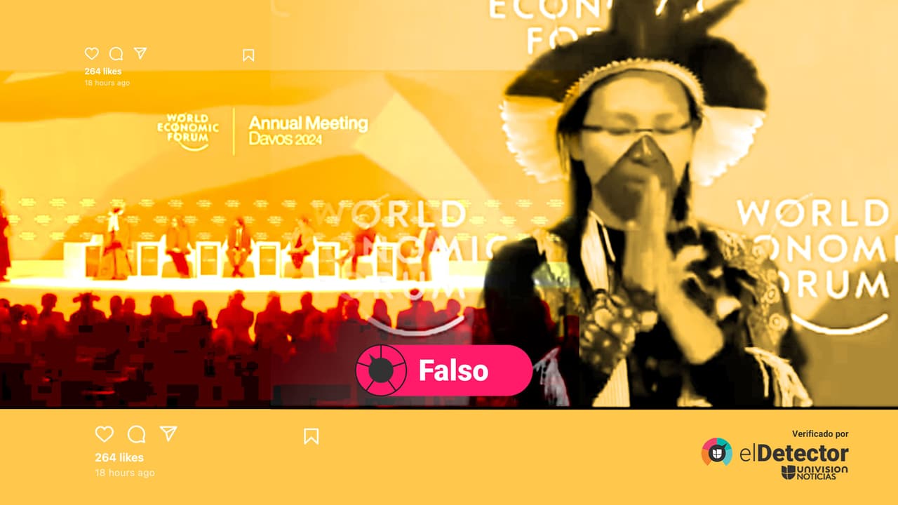 Esa ceremonia en Davos no es de una “nueva religión globalista” 