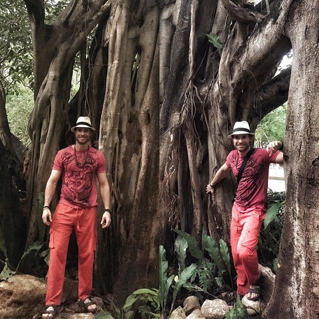 El año de este codiciado argentino y Angelique Boyer estuvo lleno de viajes a todas partes del mundo.