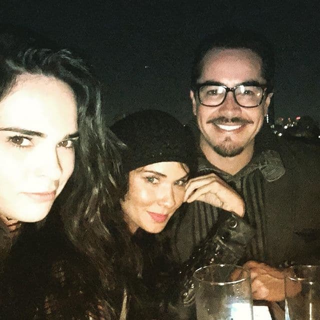 Así demostraron los actores que las amistades de la telenovela traspasaron la pantalla.