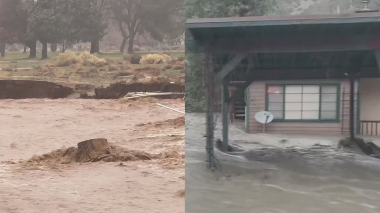 Inundaciones afectan Condado de San Bernandino: Gobernador de California decreta estado de emergencia