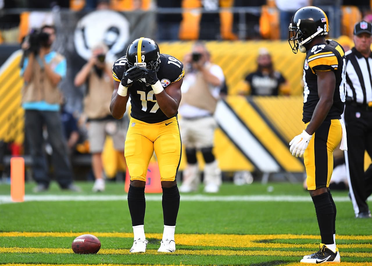 En el segundo periodo apareció el novato Smith-Schuster para recibir un pase de 31 yardas del Big Ben y así retomar la ventaja.
