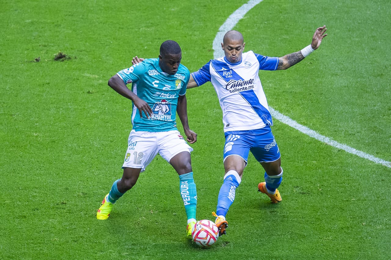 Puebla y León empataron 1-1 en el Cuauhtémoc.