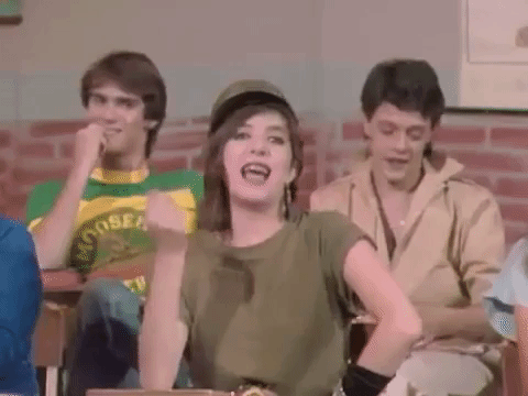 'Nina la Punk' era interpretada por Ariane Pellicer, quien estuvo en la serie hasta 1986, casi al final de la serie.