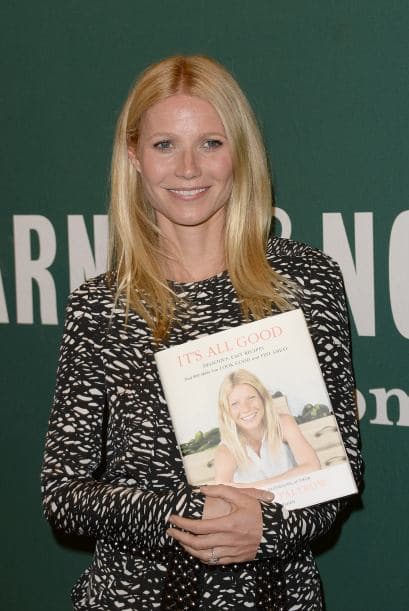 La delgada figura de la actriz siempre ha sido cuestionada, sin embargo ella demuestra que se preocupa por su salud y la de los demás con este libro.