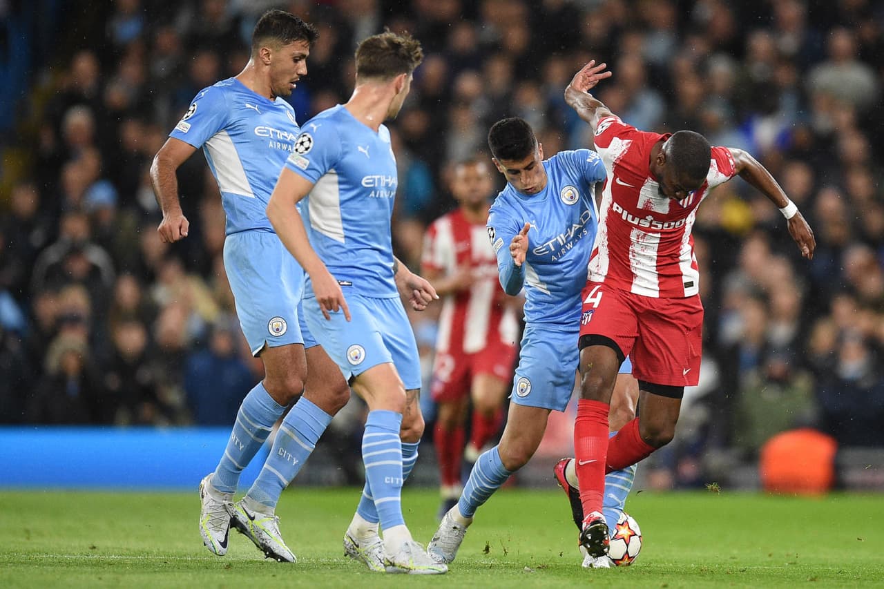 Un gol de Kevin de Bruyne bastó para que el Manchester City venciera al Atlético en la ida de los Cuartos de Final de la Champions League.