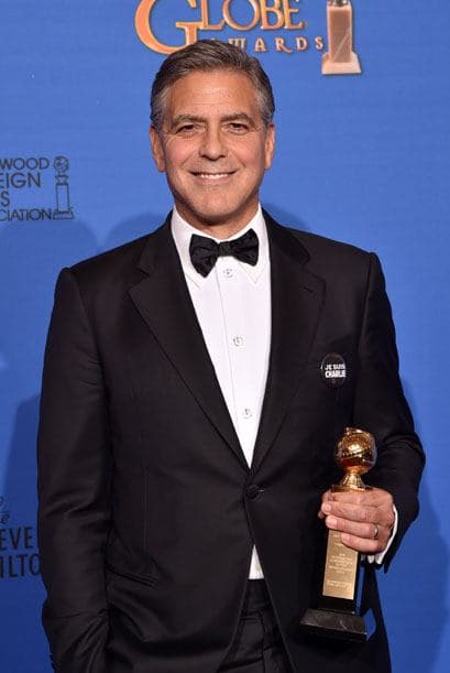 George Clooney recibió el premio especial a su trayectoria.