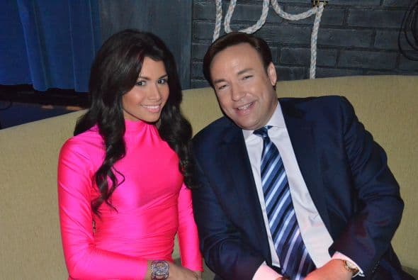 Javier Romero estaba muy bien acompañado.