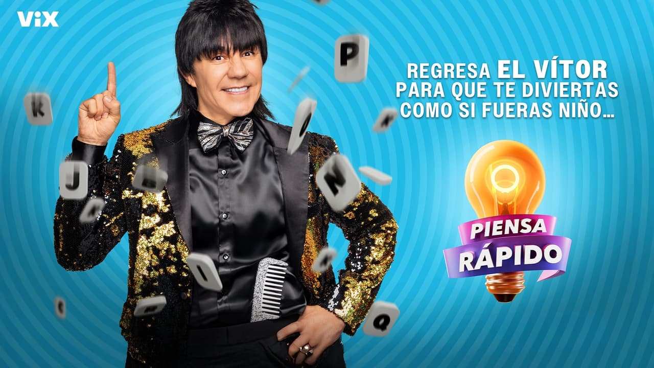 Piensa Rápido: el game show de 'El Vítor' que pondrá a prueba tu ingenio llega a ViX