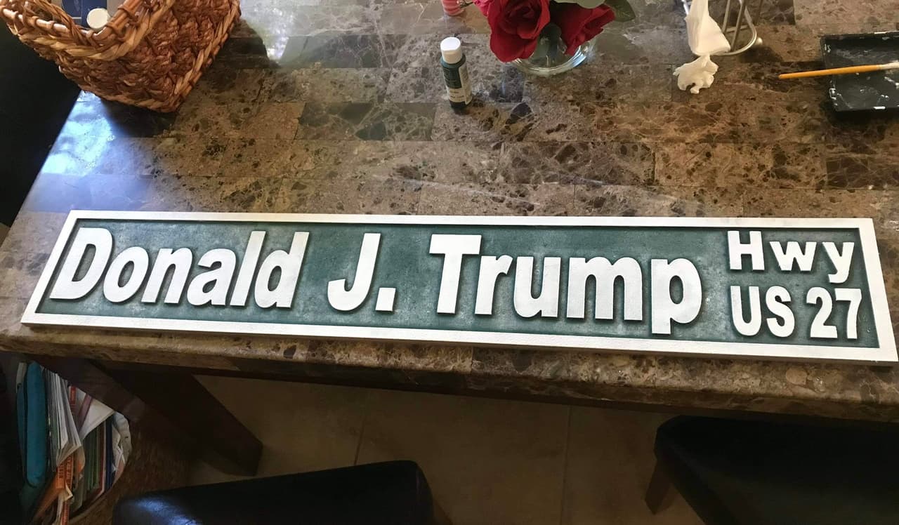 Alcaldes se oponen a ponerle el nombre de Donald Trump a una carretera de Florida