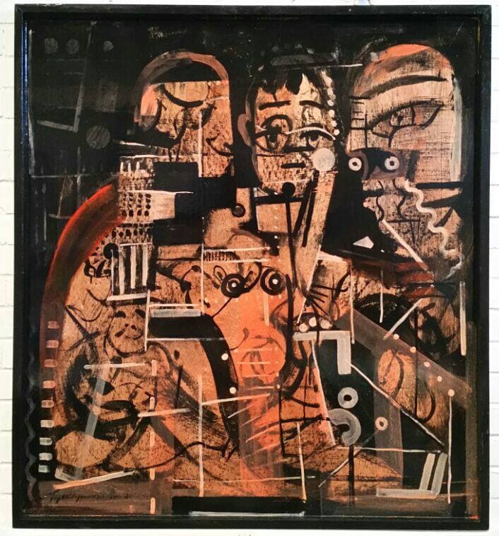 Francisco Tejada Jaramillo calcula que elaboró más de 2,000 cuadros en los 31 años que estuvo en una cárcel.