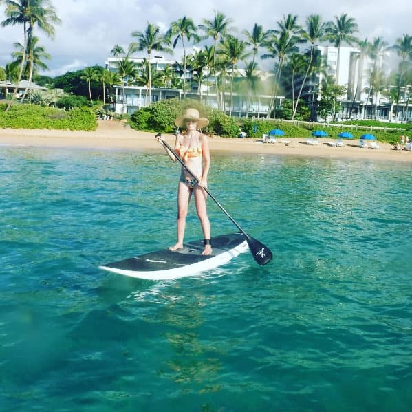 Hace seis meses dio a luz a Renata, sin embargo la actriz recuperó su esbelta figura.