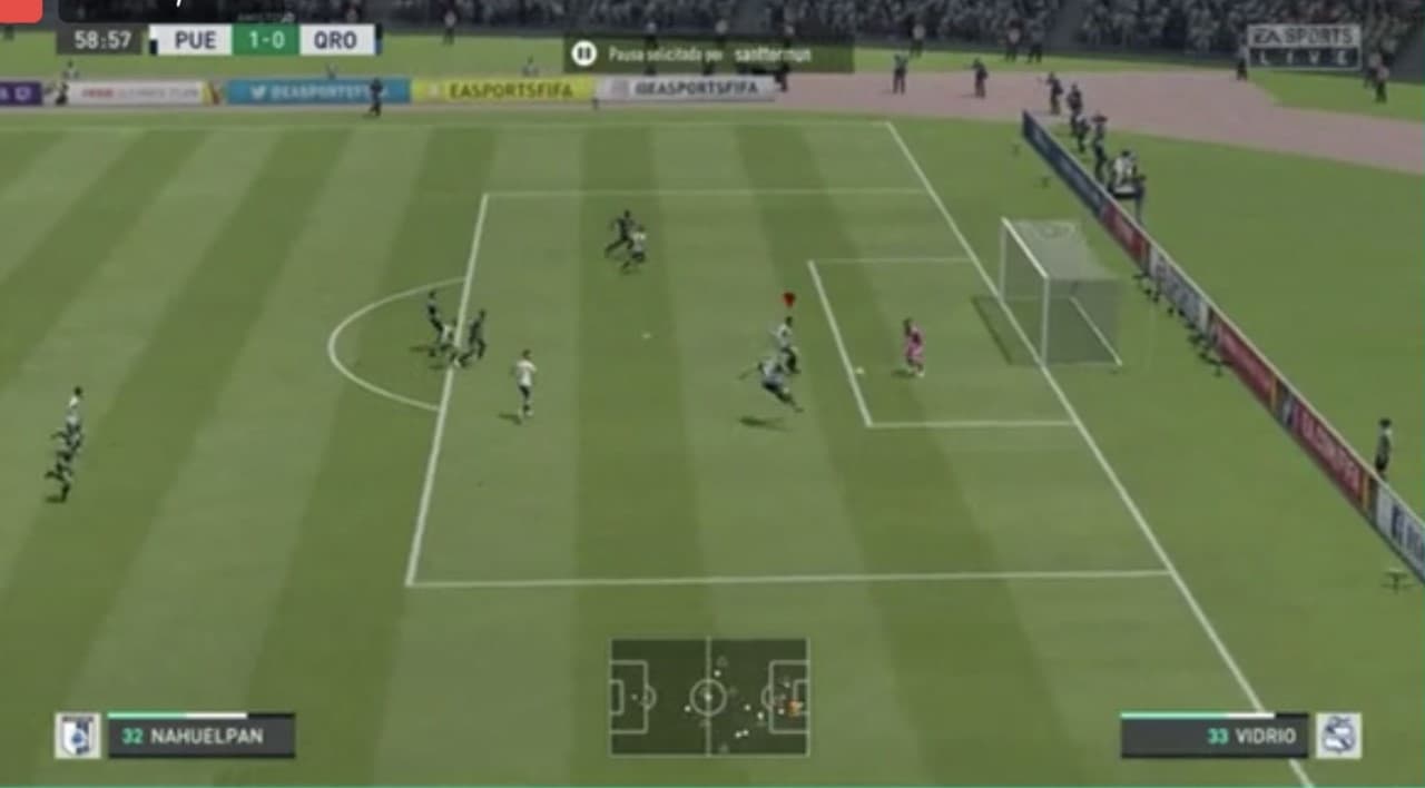 Jimmy Gómez le pone fin a la racha ganadora del Puebla de Santiago Ormeño.