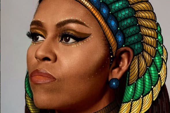 Un mural de Michelle Obama está causando controversia en Chicago