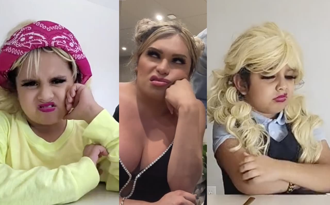 Niña que interpreta a Wendy Guevara en TikTok se hace viral y hasta 'La Perdida' reconoce su talento