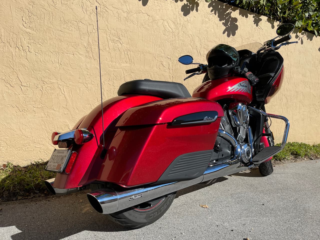 El corazón de la Indian Challenger es el nuevo motor V-Twin de 1.8 litros refrigerado por agua.