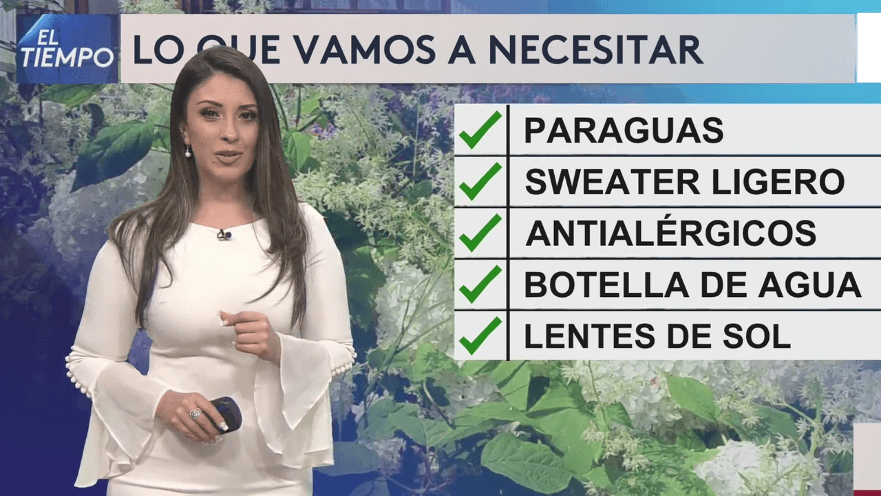 Prepárate: viene una semana con probabilidades de tormentas y lluvias