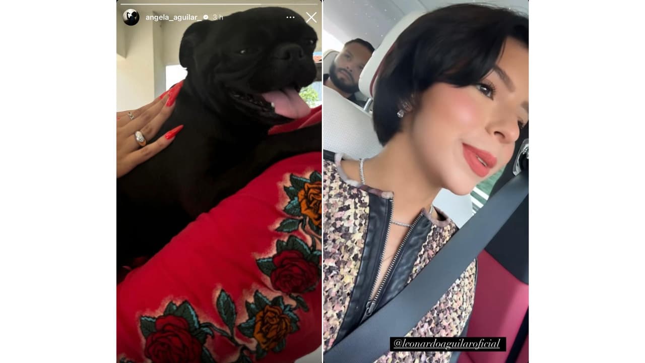 Ángela Aguilar se encontraría en Los Ángeles con su familia.