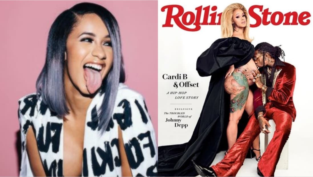 La pareja apareció en la portada del mes de julio de la legendaria revista y el domingo pasado Offset asistió a los
<b><a href="https://www.bet.com/shows/bet-awards.html">premios BET</a></b> sin Cardi B, aunque le agradeció al recibir un premio y la llamó "
<b>esposa</b>".