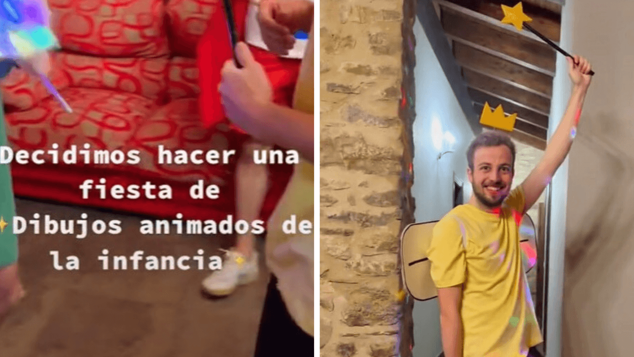 Todos los invitados fueron disfrazados