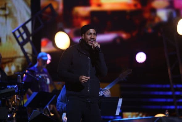 Romeo también nos sorprendió durante el ensayo.