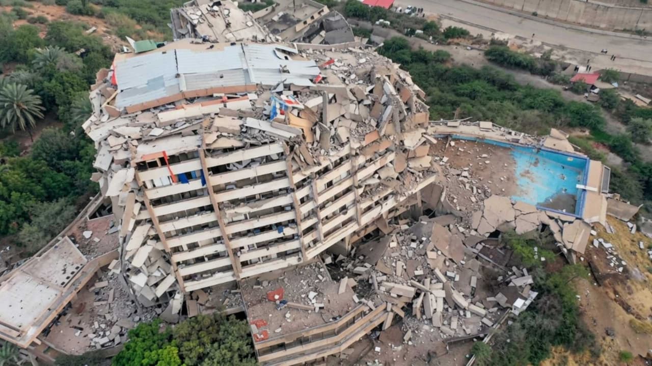 Así se ve desde el aire la catástrofe por terremotos en Venezuela, imágenes aéreas desde La Guaira