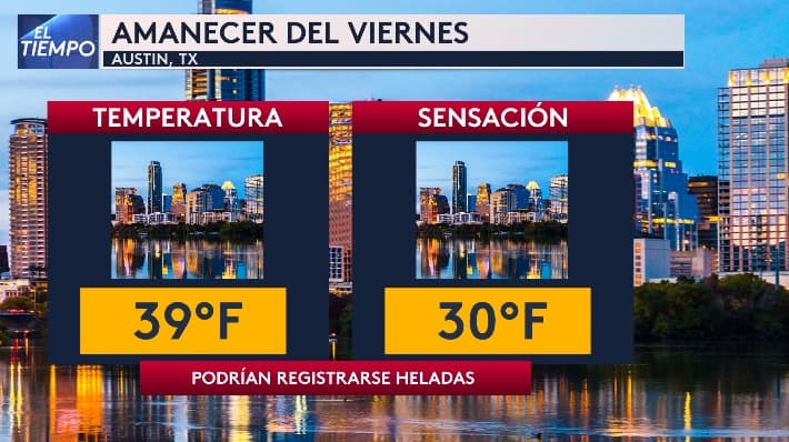 El viernes
<b> podríamos experimentar las primeras heladas</b>, con temperaturas que generarán sensación térmica de frío.