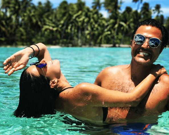 La increíble luna de miel de este par de famosos culminó en la Polinesia Francesa.