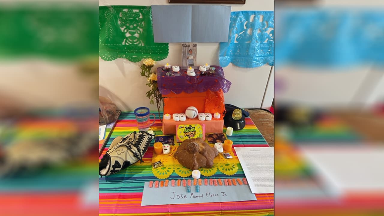 Santiago Piñon, profesor de religión de la Universidad TCU en Texas, le pidió a sus alumnos hacer 
<b>una investigación sobre el Día de Muertos en México.</b>