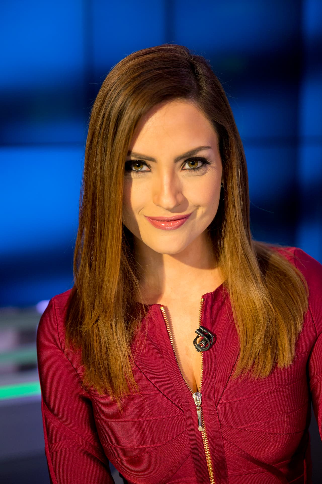 Michelle Galván, presentadora de Primer Impacto.