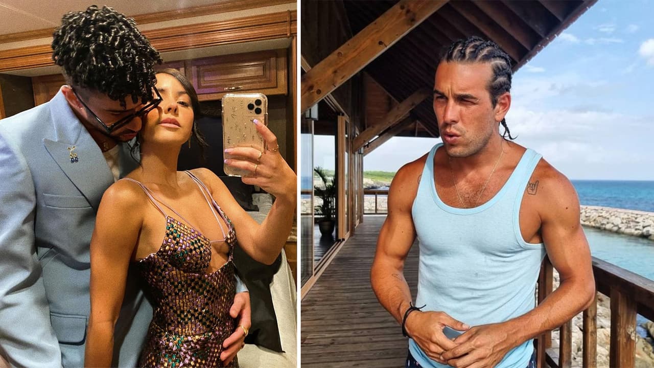 La razón por que la novia de Bad Bunny besó a Mario Casas