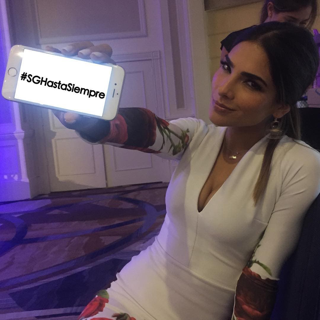 Alejandra Espinoza se lleva a Sabado Gigante en el corazón.