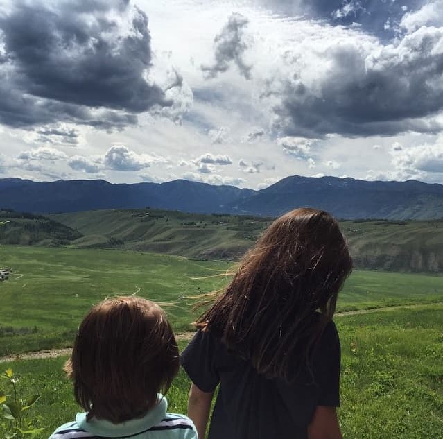 Y su más grande motor son sus pequeños Matthew y Sabrina.