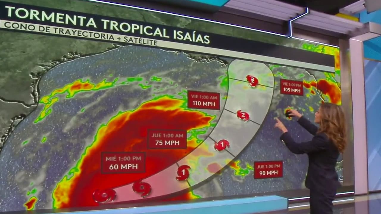 Clima hoy en EEUU, miércoles 7 de octubre 2026: Tormenta Isaías amenaza con tocar tierra como huracán