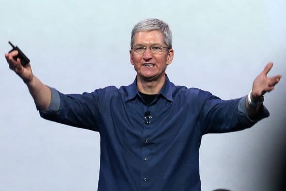 1. TIM COOK. La acción de Apple ha subido en 2014 ni más ni menos que 40 por ciento. A Cook le ha tocado la tarea de convencer a los escépticos de que la firma de la manzana todavía es capaz de innovar pese a la muerte de Steve Jobs.