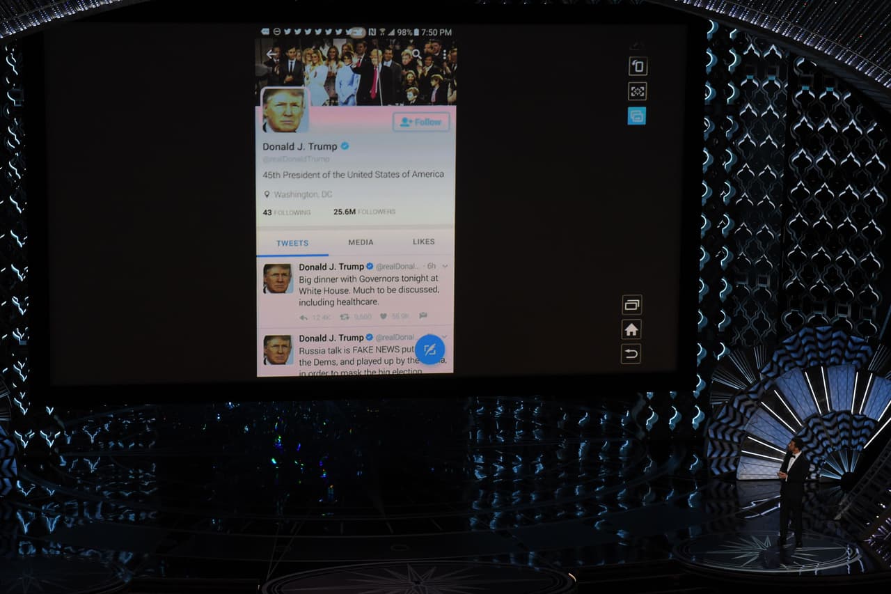 De cómo Twitter se convirtió en la estrella de la noche en los Premios Oscar 2017
