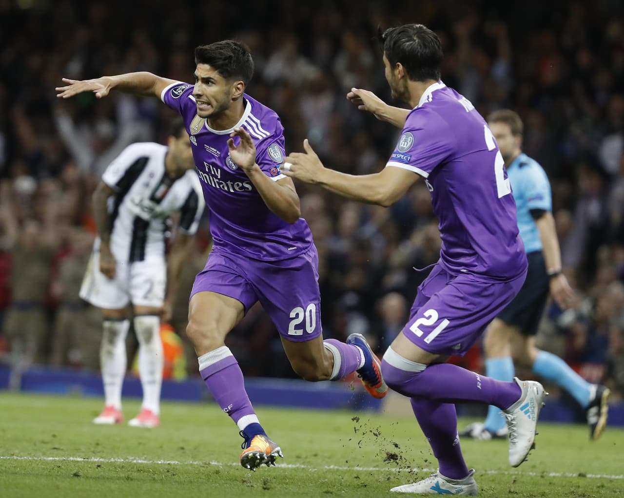 Marco Asensio entró por Isco al minuto 82, tiempo suficiente para hacerse presente en el marcador con el 4-1 definitivo. Fue lo único que hizo, pero no es poco marcar un gol en una final de Champions League.