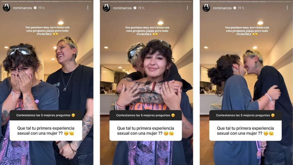 Romina Marcos y su pareja, Laura Salazar, presumen así su amor a través de Instagram.