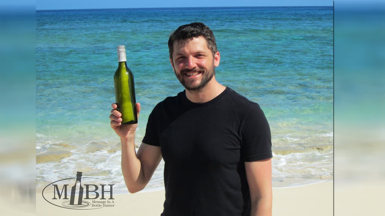 “Supe que los mensajes en las botellas eran reales y que yo había encontrado uno” .